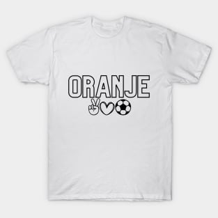 Oranje Dutch Soccer Design 01 T-Shirt